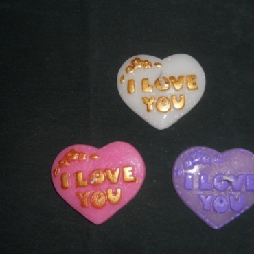 Marturii de nunta inimioare I Love You