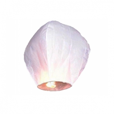 50 lampioane zburatoare albe +2 lampioane zburatoare inima rosie CADOU