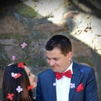 Confeti de nunta: fluturasii din orez Rice Butterflies