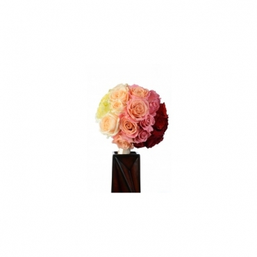 Buchet de mireasa multicolor