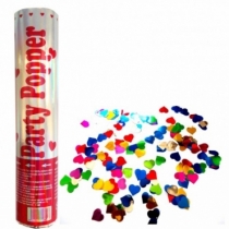 Tun confetti cu inimioare colorate 20cm